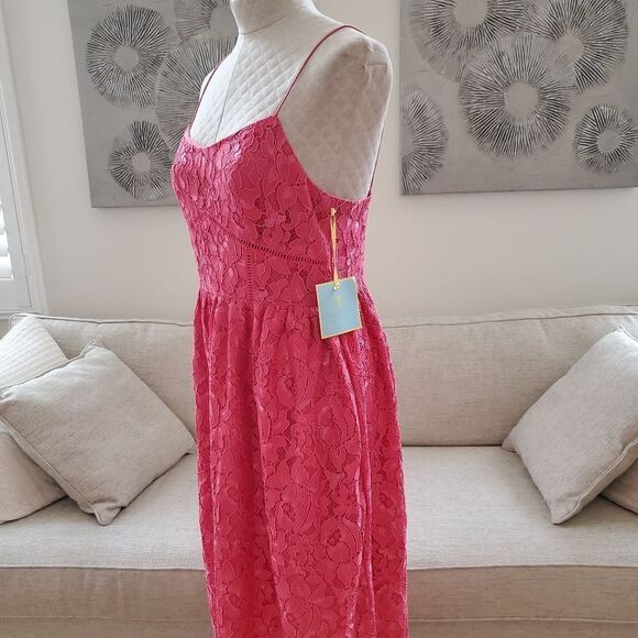 CeCe Aurora Lace Midi Dress - Picture 6 of 13